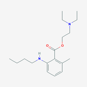 2-(Diethylamino)ethyl 2-(butylamino)-6-methylbenzoate