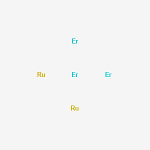 molecular formula Er3Ru2 B14349907 Erbium;ruthenium CAS No. 93693-85-7