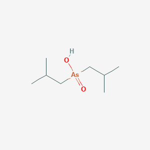 molecular formula C8H19AsO2 B14349909 Bis(2-methylpropyl)arsinic acid CAS No. 94629-36-4