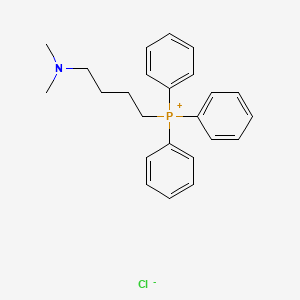 [4-(Dimethylamino)butyl](triphenyl)phosphanium chloride