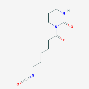 1-(6-Isocyanatohexanoyl)tetrahydropyrimidin-2(1H)-one