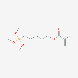 5-(Trimethoxysilyl)pentyl 2-methylprop-2-enoate