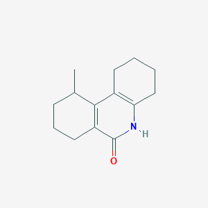 10-Methyl-1,3,4,5,7,8,9,10-octahydrophenanthridin-6(2H)-one