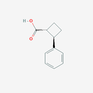 trans-2-Phenylcyclobutane-1-carboxylic acid