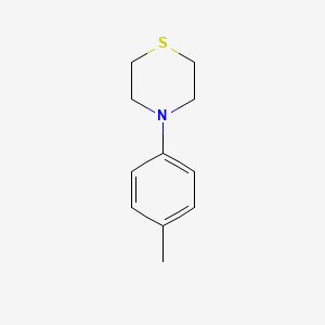 molecular formula C11H15NS B14350019 4-(4-Methylphenyl)thiomorpholine CAS No. 90254-19-6