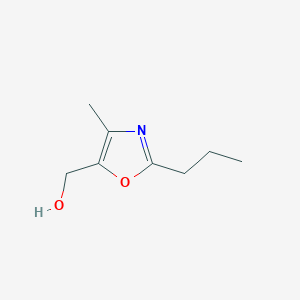 (4-Methyl-2-propyl-1,3-oxazol-5-yl)methanol