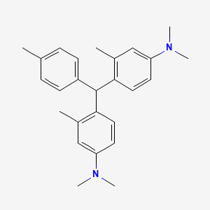 4,4'-[(4-Methylphenyl)methylene]bis(N,N,3-trimethylaniline)