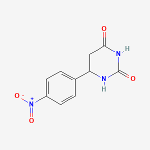 6-(4-Nitrophenyl)dihydropyrimidine-2,4(1H,3H)-dione