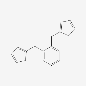 1,2-Bis[(cyclopenta-1,3-dien-1-yl)methyl]benzene