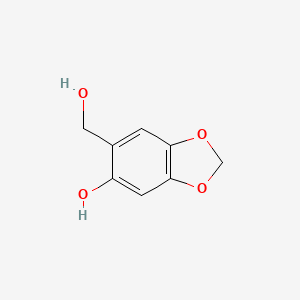 6-(Hydroxymethyl)-2H-1,3-benzodioxol-5-ol