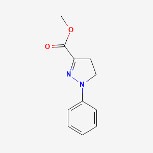 Methyl 1-phenyl-4,5-dihydro-1h-pyrazole-3-carboxylate