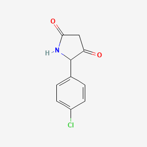 5-(4-Chlorophenyl)pyrrolidine-2,4-dione