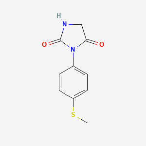 3-[4-(Methylsulfanyl)phenyl]imidazolidine-2,4-dione