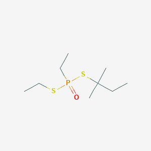 S-Ethyl S-(2-methylbutan-2-yl) ethylphosphonodithioate