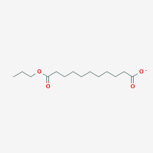 11-Oxo-11-propoxyundecanoate