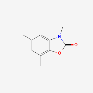 3,5,7-Trimethyl-1,3-benzoxazol-2(3H)-one