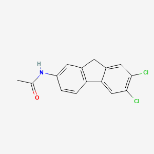 N-(6,7-dichloro-9H-fluoren-2-yl)acetamide