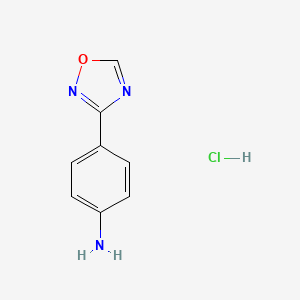 4-(1,2,4-Oxadiazol-3-yl)aniline hydrochloride