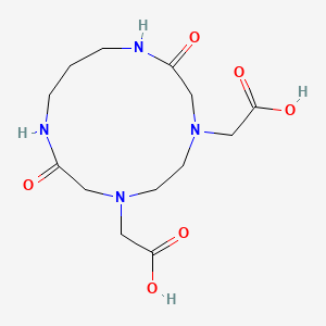 1,4,7,10-Tetraazacyclotridecane-4,7-diacetic acid, 2,9-dioxo-