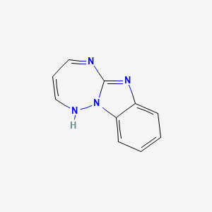 1h-[1,2,4]Triazepino[2,3-a]benzimidazole