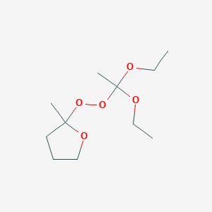 2-[(1,1-Diethoxyethyl)peroxy]-2-methyloxolane