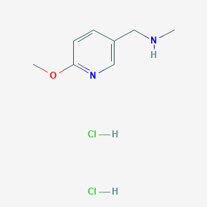1-(6-methoxypyridin-3-yl)-N-methylmethanamine dihydrochloride