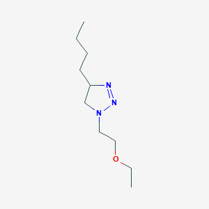 4-Butyl-1-(2-ethoxyethyl)-4,5-dihydro-1H-1,2,3-triazole