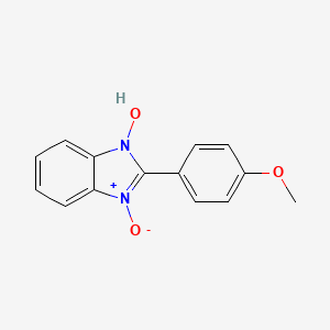 2-(4-Methoxyphenyl)-3-oxo-1H-benzimidazol-1-ol