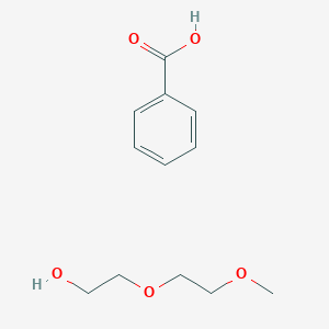 Benzoic acid--2-(2-methoxyethoxy)ethan-1-ol (1/1)