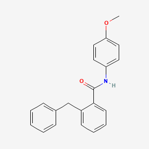 Benzamide, N-(4-methoxyphenyl)-2-(phenylmethyl)-