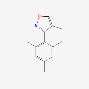 4-Methyl-3-(2,4,6-trimethylphenyl)-1,2-oxazole