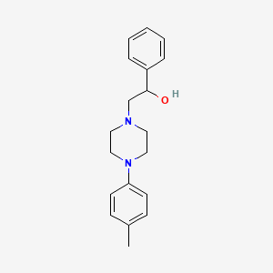 2-[4-(4-Methylphenyl)piperazin-1-yl]-1-phenylethanol