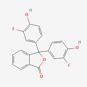 3,3-Bis(3-fluoro-4-hydroxyphenyl)-2-benzofuran-1(3H)-one