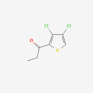 1-Propanone, 1-(dichlorothienyl)-