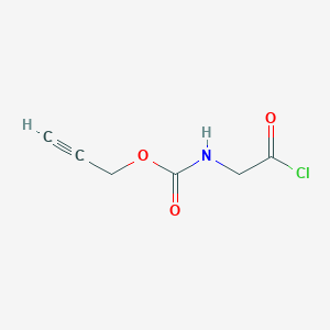 Prop-2-yn-1-yl (2-chloro-2-oxoethyl)carbamate