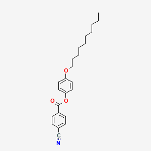 4-(Decyloxy)phenyl 4-cyanobenzoate