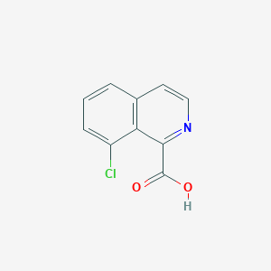 molecular formula C10H6ClNO2 B1435125 8-Chloroisoquinoline-1-carboxylic acid CAS No. 1416714-06-1