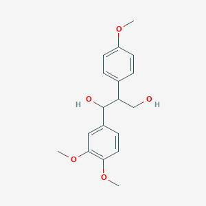 1-(3,4-Dimethoxyphenyl)-2-(4-methoxyphenyl)propane-1,3-diol