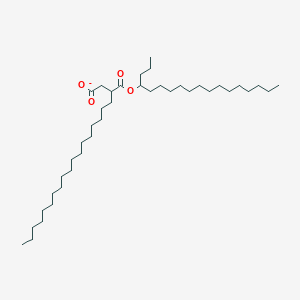 3-{[(Octadecan-4-yl)oxy]carbonyl}henicosanoate