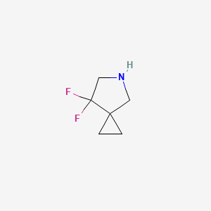 B1435139 7,7-Difluoro-5-azaspiro[2.4]heptane CAS No. 1823384-48-0