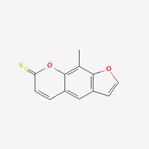 9-Methyl-7H-furo[3,2-g][1]benzopyran-7-thione