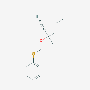 molecular formula C15H20OSi B14351403 CID 78060639 