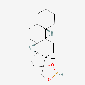 (8R,9R,10S,13R,14S)-13-Methylhexadecahydrospiro[cyclopenta[a]phenanthrene-17,4'-[1,3,2]dioxaphospholane]