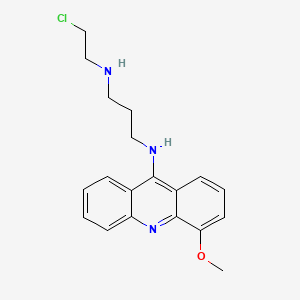 N-(2-Chloroethyl)-N'-(4-methoxy-9-acridinyl)-1,3-propanediamine