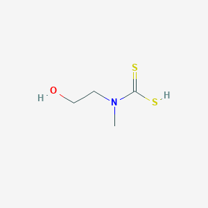 (2-Hydroxyethyl)methylcarbamodithioic acid