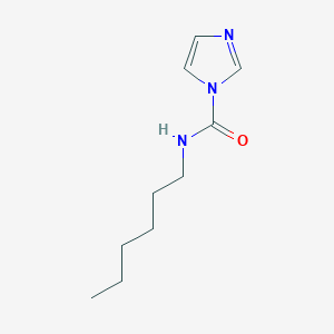 N-Hexyl-1H-imidazole-1-carboxamide