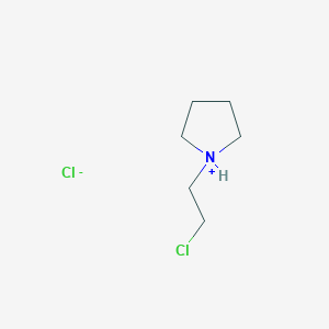 molecular formula C6H13Cl2N B143515 1-(2-氯乙基)吡咯烷盐酸盐 CAS No. 7250-67-1