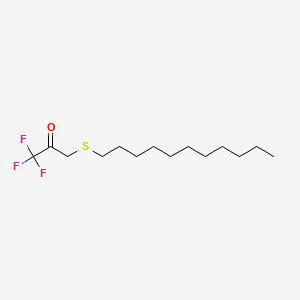 1,1,1-Trifluoro-3-undecylsulfanylpropan-2-one