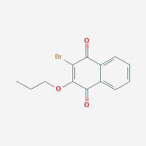 2-Bromo-3-propoxynaphthalene-1,4-dione