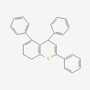 2,4,5-Triphenyl-7,8-dihydro-4H-1-benzothiopyran